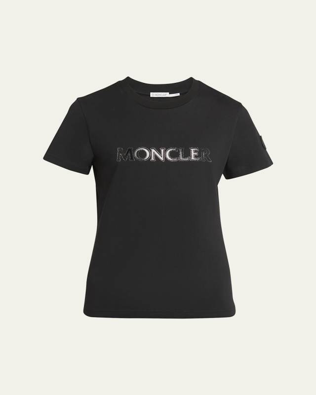 Logo Embroidered Cotton T-Shirt